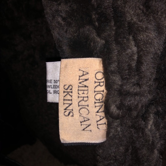 GENUINE SHEARLING AND LEATHER COAT - Picture 3 of 4